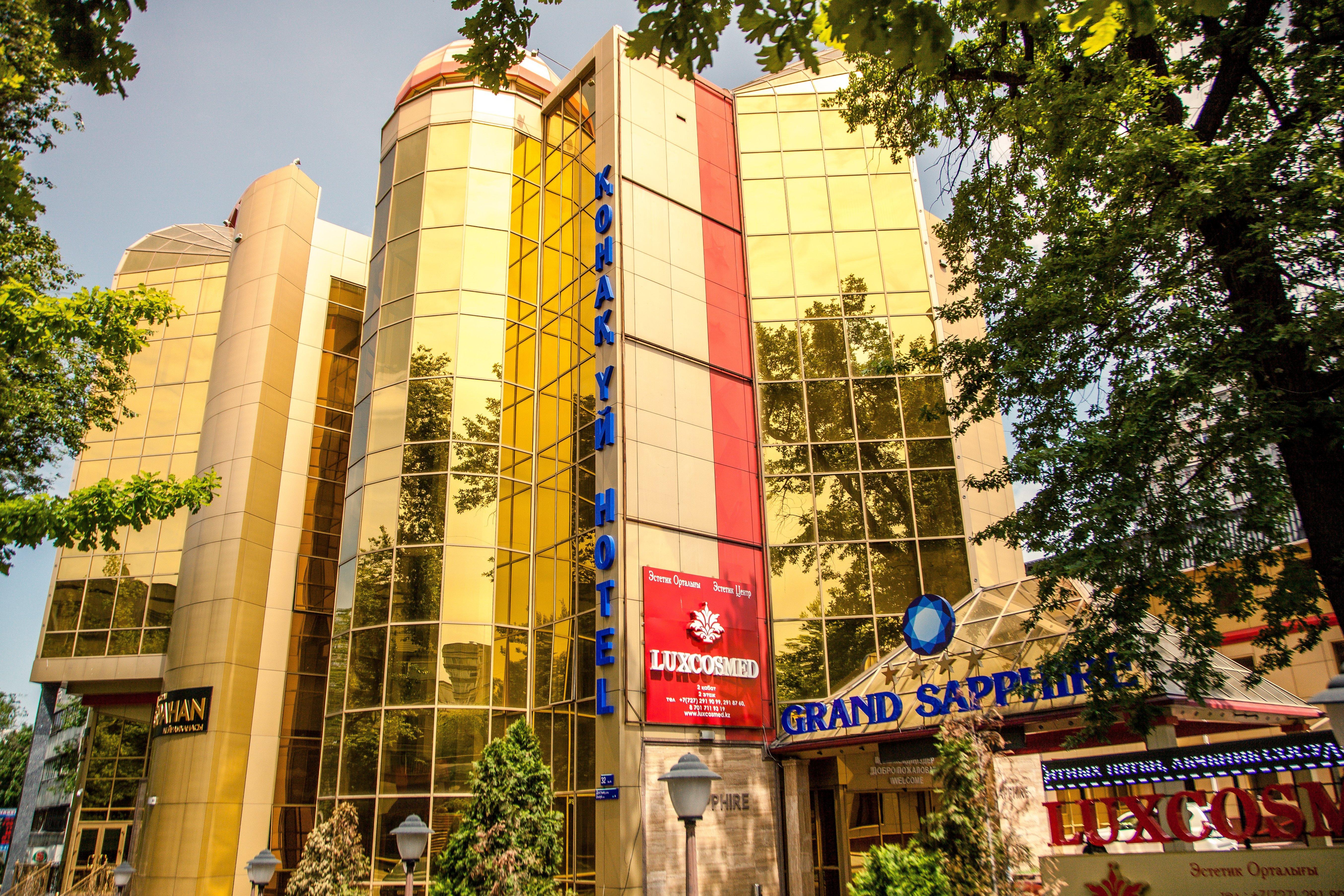 Grand Sapphire Hotel Almaty Exterior foto
