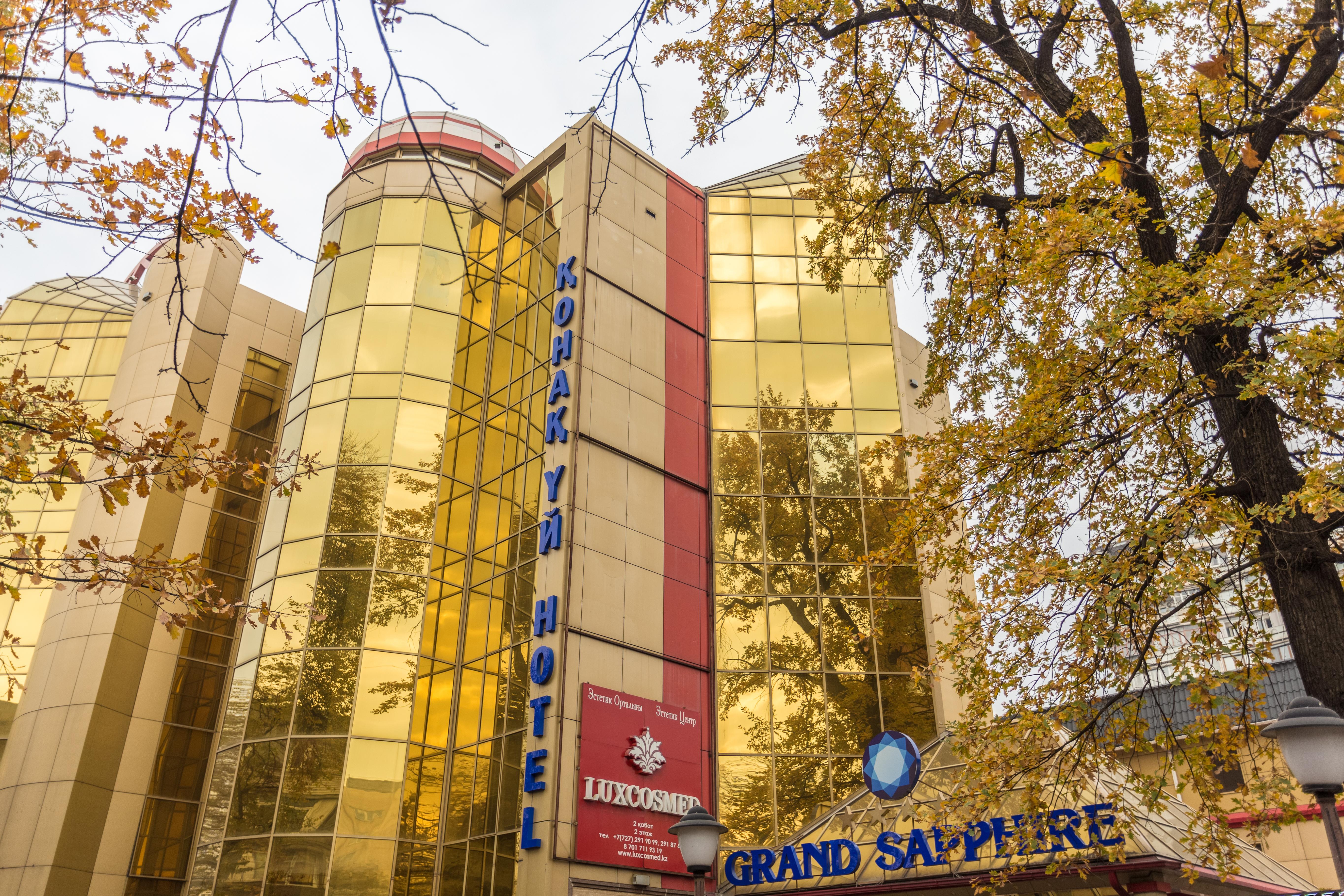 Grand Sapphire Hotel Almaty Exterior foto