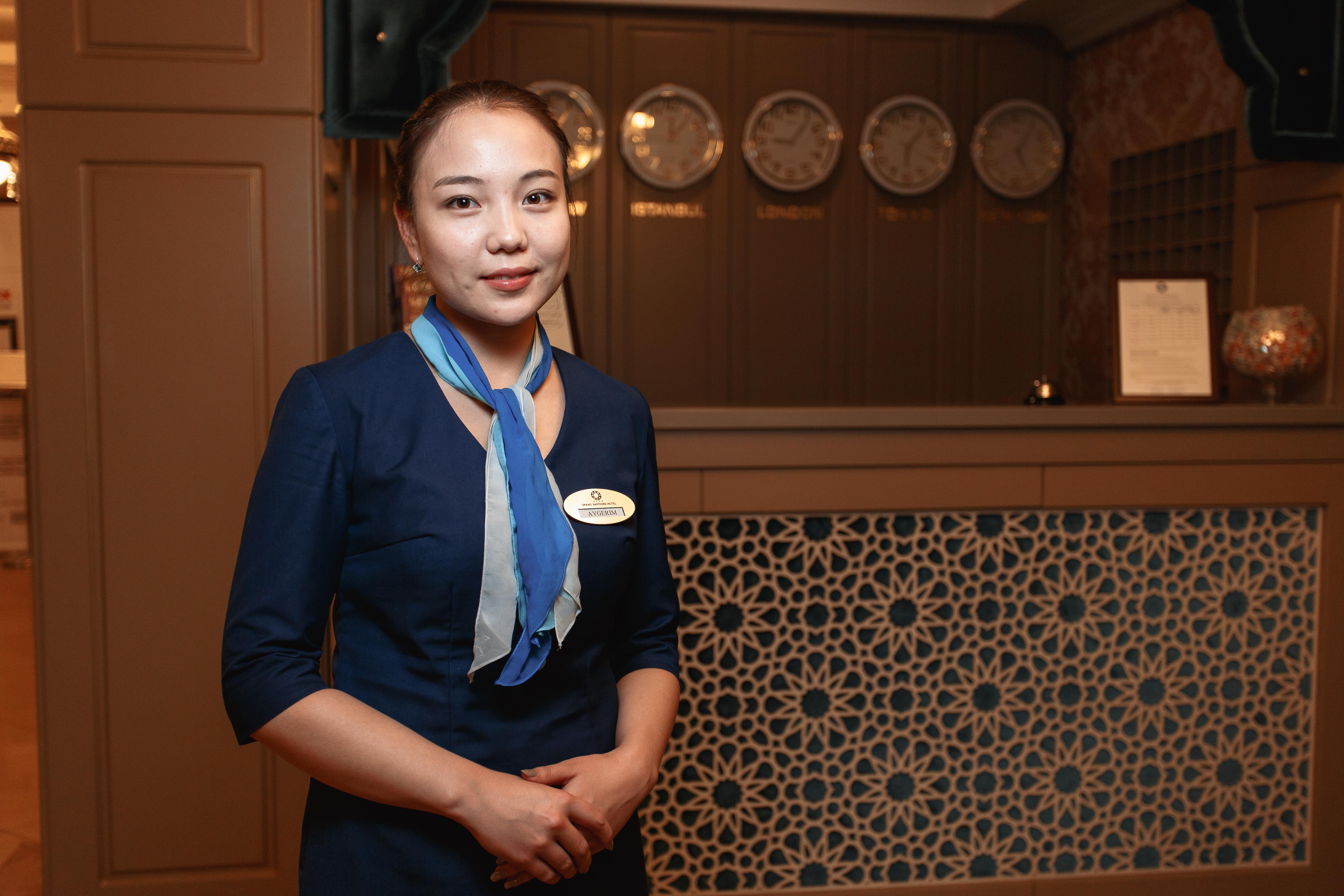 Grand Sapphire Hotel Almaty Exterior foto